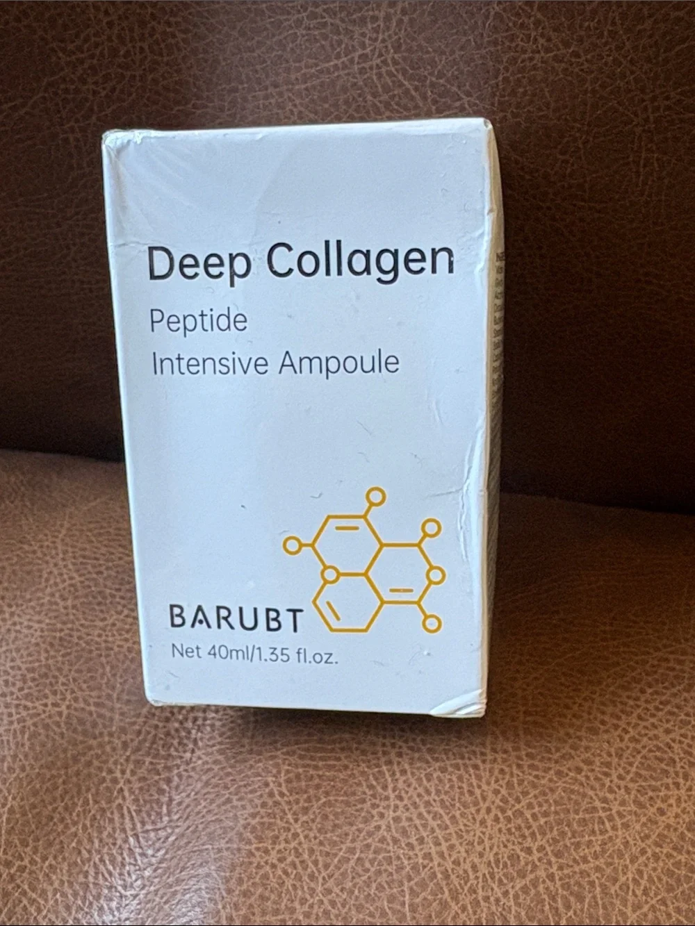 BARUBT Deep Collagen Peptide Intensive Ampoule - White & Gold